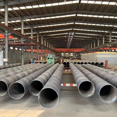 Pipe en acier soudé à froid A178 A423 A513 Pipe en acier soudé à froid noir de 6 150 mm de diamètre extérieur