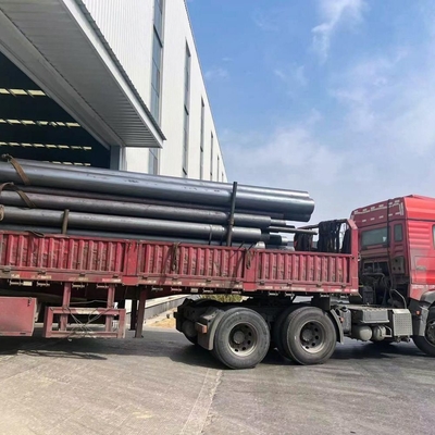 Tubes en acier inoxydable à faible teneur en carbone ST52 ST35 en alliage carré noir traitées avec des services d'assurance et de flexion
