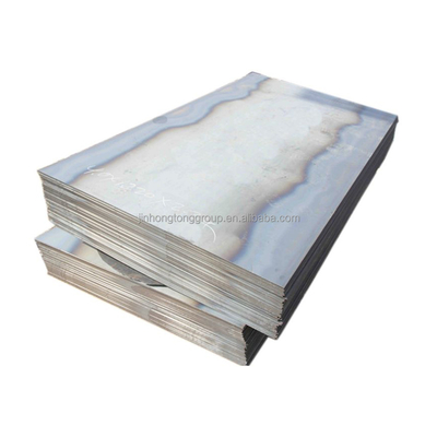 Grade Q195/Q235/Ss400/SPHC/SAE1006 Plaque d'acier laminée à chaud personnalisée pour l'acier doux à faible teneur en carbone