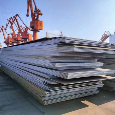 ASTM/AISI/SGCC/CGCC/ Q195-q345 MS Plaque d'acier au carbone laminée à chaud pour ponts à des niveaux raisonnables avec le grade Q195/Q235/Ss400/SPHC/SAE1006