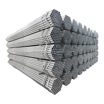 Technique Pipe en acier au carbone galvanisé rond laminée à froid revêtue de zinc 200-700 g/m2