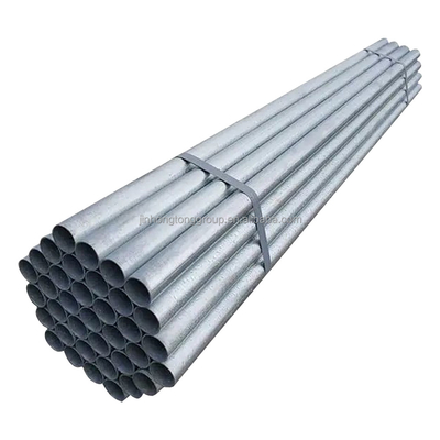 Pipe en acier rectangulaire galvanisée à chaud pour la construction