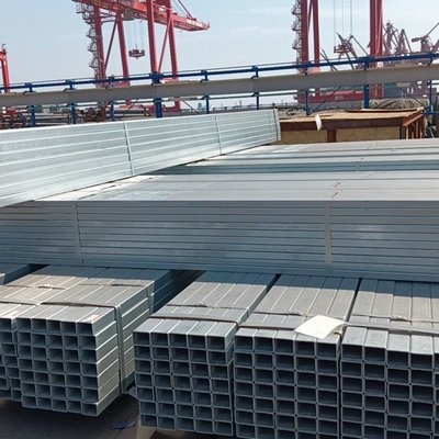 Pièces en acier galvanisé carré HR Noir sans soudure 0,5 pouce Pipe par mètre Surface Zinc revêtu 200-700g/m2 Pipe spéciale Autres