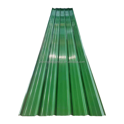 RAL Couleur galvanisée tôle d'acier ondulé Toiture/ tôle de toit alliage d'acier enduit de zinc Épaisseur de fer 0,1-1 mm