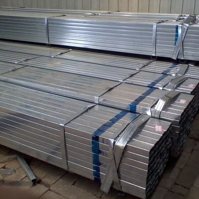 Pipe galvanisée 30x60 pour la construction immobilière avec ASTM/AISI/SGCC/CGCC/TDC51DZM/TDC52DTS350GD/TS550GD/DX51D Z Q195-q345