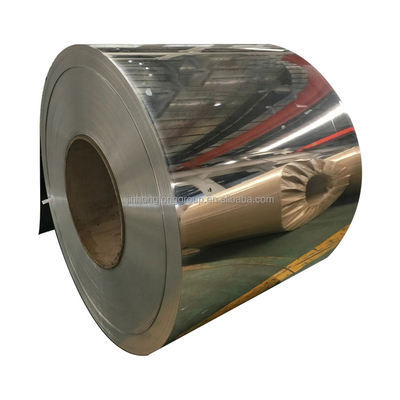 Rouleau en acier plaqué en fer blanc largement utilisé DR8 DR9 Plaque d'acier plaqué en acier plaqué à chaud bobine d'acier laminée à froid pour les boîtes de conserve alimentaire