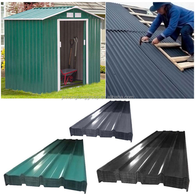 Technique en acier galvanisé ondulé laminé à froid 0,15 mm 0,18 mm 0,22 mm d'épaisseur avec emballage standard
