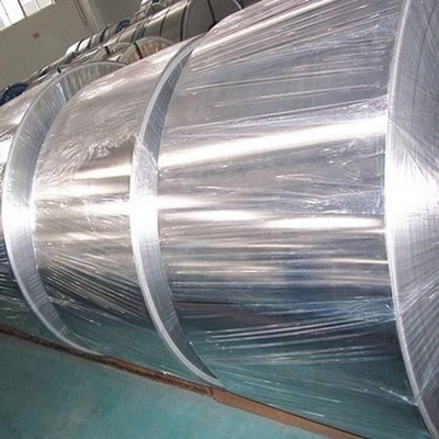 Fabrication de boîtes de conserve Choisissez une bobine d'étain électrolytique avec une finition brillante / pierre / argentée et une largeur de température T2/T3/T4/T5 50-1000 mm