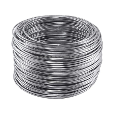 Fil d'acier galvanisé en acier galvanisé à chaud, revêtu de zinc, diamètre 0,38-4 mm