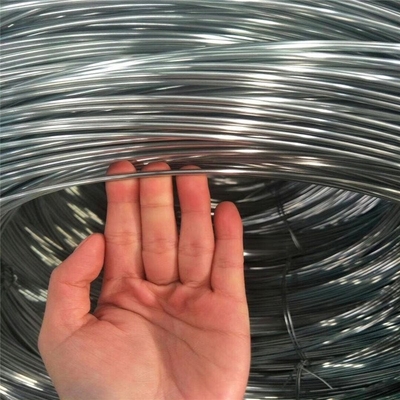 Fil d'acier galvanisé en acier galvanisé à chaud, revêtu de zinc, diamètre 0,38-4 mm