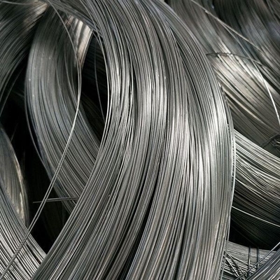 Fil d'acier galvanisé en acier galvanisé à chaud, revêtu de zinc, diamètre 0,38-4 mm
