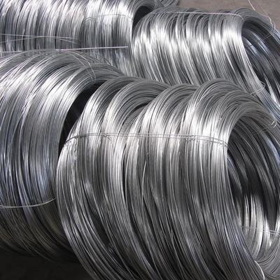 Fil d'acier galvanisé en acier galvanisé à chaud, revêtu de zinc, diamètre 0,38-4 mm