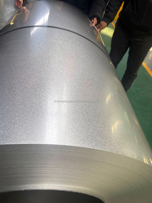 45% à 55% de teneur en aluminium 0,6 mm d'épaisseur d'acier revêtu de zinc couleur GI feuille de bobine d'acier d'aluminium pour les besoins du client