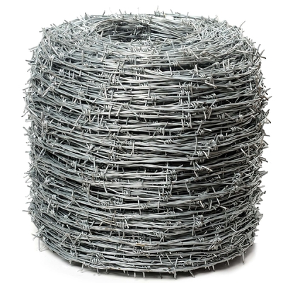 Fil barbelé galvanisé trempé à chaud 50 kg fil barbelé pour rasoir type rasoir unique et certificat BSCI