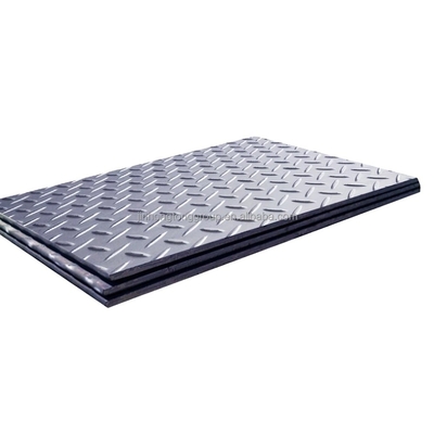 Plaque à carreaux laminée à chaud Q235 JIS G3101 SS400 Plaque en acier au carbone structurel avec technologie de motifs de fleurs de diamants de lentilles