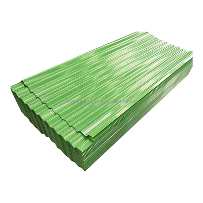 Plaque de toiture en acier PPGI ondulé avec matériau SGCC/CGCC/DX51D Z/Q195-Q345 et norme ASTM