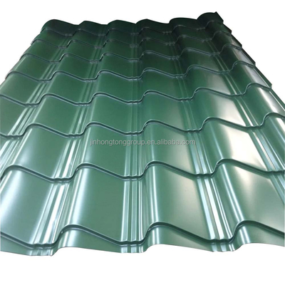 Plaque de toiture en acier PPGI ondulé avec matériau SGCC/CGCC/DX51D Z/Q195-Q345 et norme ASTM