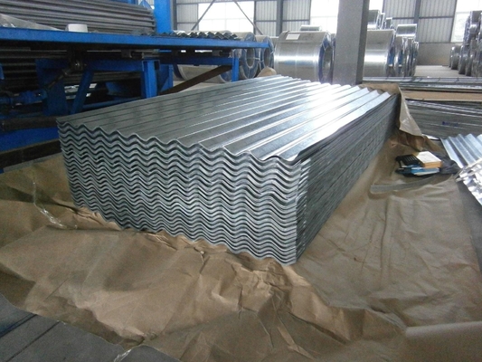 Plaques de toiture galvanisées en acier galvanisé revêtues de zinc à chaud SGCC SPCC SECC DX51D de qualité pour la construction
