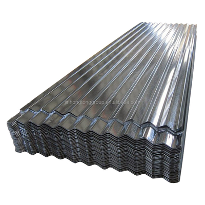 Z61-Z90 revêtement des carreaux de toiture en acier Gi Plaque de type T Carreaux ondulés Taille personnalisée et carreaux DX51D tôles de toiture galvanisées
