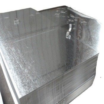 Plaque d'acier galvanisée revêtue de zinc DX5 non huilée, laminée à froid à base de méthode huilée ou non
