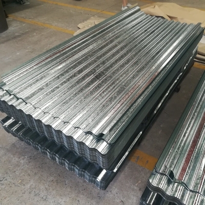 Plaques de toiture en acier galvanisé galvanisé à chaud avec une épaisseur de 0,12 à 1,0 mm et un revêtement en zinc de 40 à 275 g/m2