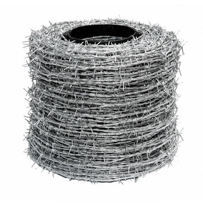 1.4mm-2.6mm épaisseur de fil de fer galvanisé en fil de fer barbelé pour les besoins personnalisés