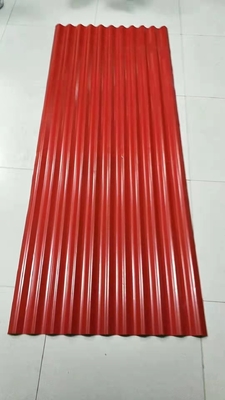 Performance fiable 5mm galvanisée tôles de toiture ondulée Parfait pour le soudage dans les serres Surface revêtue de zinc