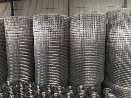 Taille personnalisée en acier doux galvanisé en fil de fer en acier en treillis métallique Panneau de grille pour applications de clôture