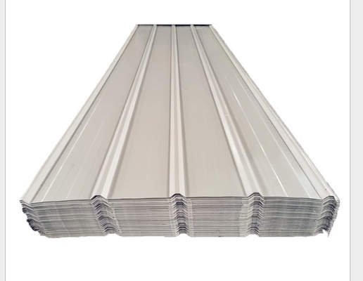 - Vente de 6m de fer IBR Prix par feuille Couleur de la feuille de toit en acier ondulé RAL 9016 zinc galvanisé PPGI feuille de toit en métal