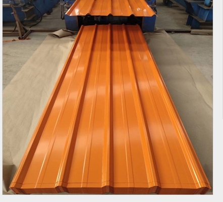 ASTM Standard Roof Tile Couleur en tôle ondulée PPGI/PPGL en bobine pour maison préfabriquée 0,2 4 mm épaisseur couleur revêtue de zinc