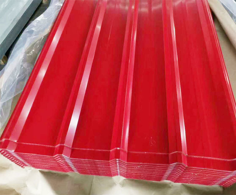 20 à 275 g/m2 de tôles de toiture galvanisées ondulées recouvertes de zinc de 5 mm Idéal pour les serres et des performances durables