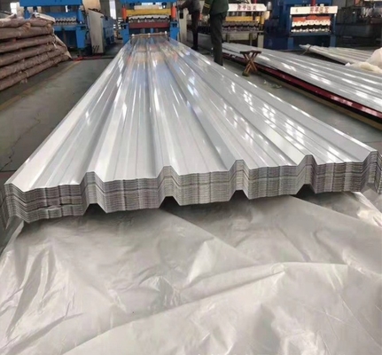 20 à 275 g/m2 de tôles de toiture galvanisées ondulées recouvertes de zinc de 5 mm Idéal pour les serres et des performances durables