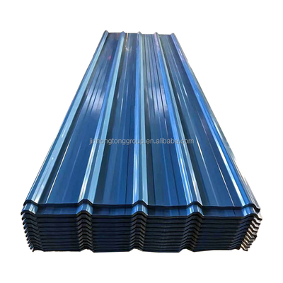 SGCC/CGCC/DX51D Z/Q195-Q345 PPGI Coil en acier revêtu de couleur tôle d'acier prépeinte GI GL Matériaux de construction PPGI Vague