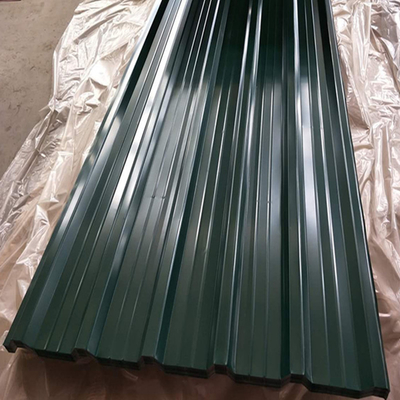 SGCC/CGCC/DX51D Z/Q195-Q345 PPGI Coil en acier revêtu de couleur tôle d'acier prépeinte GI GL Matériaux de construction PPGI Vague