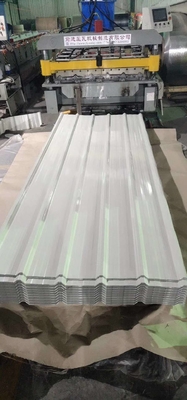 SGCC/CGCC/DX51D Z/Q195-Q345 PPGI Coil en acier revêtu de couleur tôle d'acier prépeinte GI GL Matériaux de construction PPGI Vague