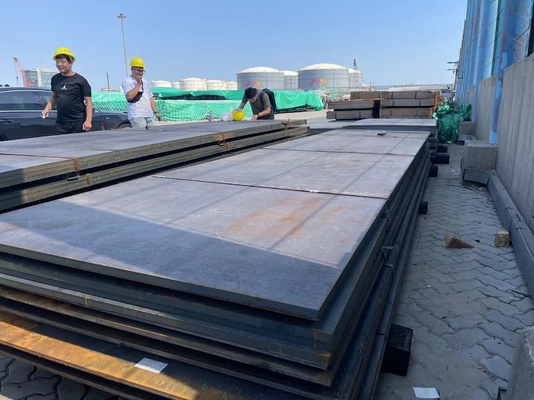 Plaque d'acier au carbone doux pour les machines de construction