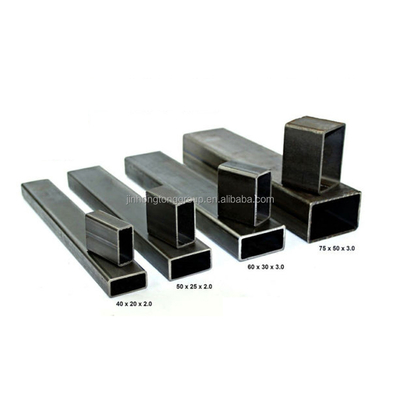 Traitement de surface spécial Pipe en acier soudé peint en noir pour projets de construction Grand diamètre Q235B couture droite