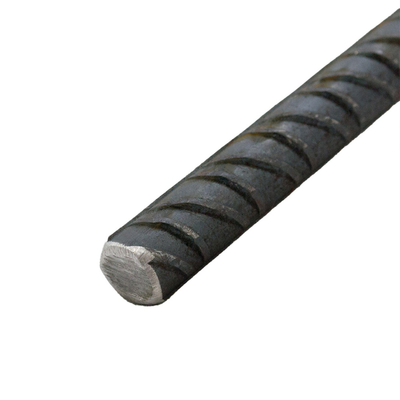 HRB400 HRB335 Barre en acier D10 D12 D16 D20 Barre ronde déformée Longueur 6m 8m 9m 12m pour le renforcement du béton