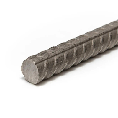 HRB400 HRB335 Barre en acier D10 D12 D16 D20 Barre ronde déformée Longueur 6m 8m 9m 12m pour le renforcement du béton