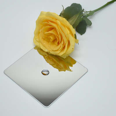 201 304 SS Technique de tôle laminée à chaud/enroulée à froid 4*8 Taille miroir tôle en acier inoxydable 8K plaque de polissage miroir