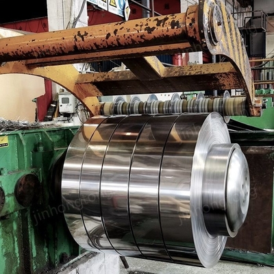 Technique de laminage à chaud/à froid SUS BA 2B NO1 NO4 bobine en acier inoxydable de surface Service de coupe de série complète bobine à bande SS personnalisée