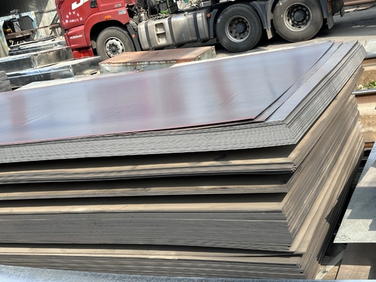 Plaque d'acier au carbone laminée à chaud à haute tolérance 3 mm 6 mm 10 mm d'épaisseur A36 St37 Q235 SS400 ASTM A283 pour les applications non alliées