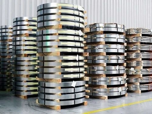 bande en acier inoxydable laminée à chaud/enroulée à froid 0,5 mm 0,8 mm 1,0 mm 430 410 409 SS bande adhésive décorative en bobine pour portes