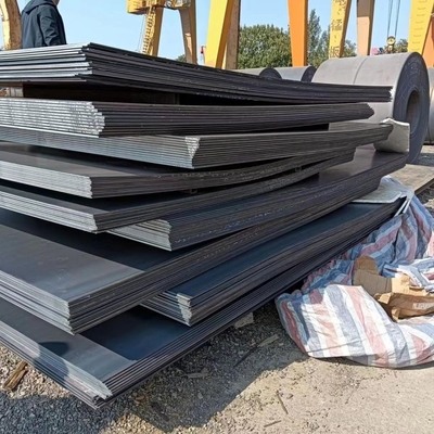 Plaque d'acier E350c résistante à l'usure laminée à chaud Q235/Q235B/Q345/Q345B/Q195/St37/St42/St37-2/St35.4/St35 Taille personnalisée pour le bâtiment