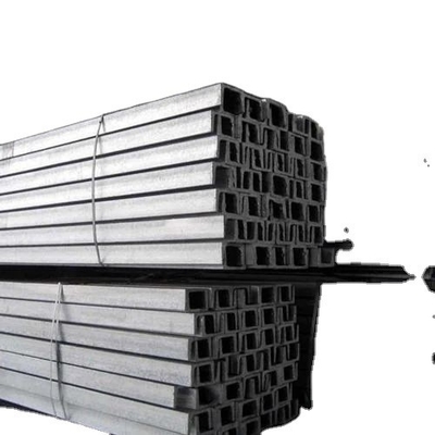 Profiles d'acier à poutre en U laminés à chaud Q235/Q345/SS400/ST37-2/ST52/Q420/Q460/S235JR/S275JR/S355JR pour support structurel