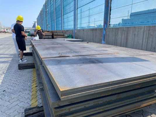St37/St42/St37-2/St35.4/St35 tôle d'acier laminée à chaud pour bâtiments et tuyaux Q235B/S235JR Acier au carbone