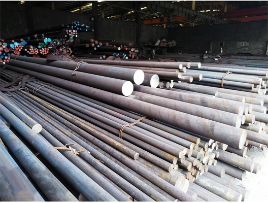 Vente de barres rondes en acier au carbone non allié S235JR Q235 Q345B S345JR avec taille de coupe et technologie de laminage à chaud