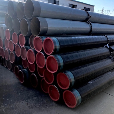 6.4M Longueur ronde Q235 et 345 ligne de fabrication de tubes soudés pour la production de tubes en acier au carbone laminés à chaud