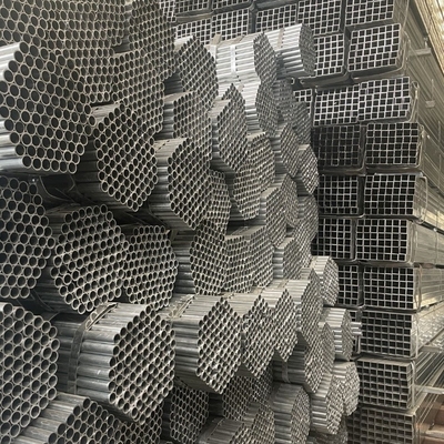 6.4M Longueur GI Pipe et tubes en acier galvanisé à chaud pour la construction