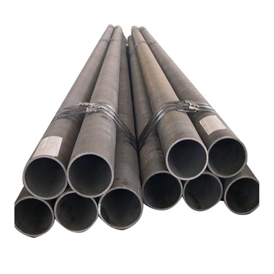 Pipe en acier au carbone sans soudure ASTM A53 certifié ISO9001 P235GH Pipe de fin de tuyauterie Bevel Noir Peinture 4' Pipe d'acier